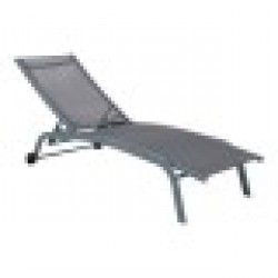 Lamamistool DKD Home Decor PVC Алуминий (187,5 x 64 x 97 cm) - Мебели за градина, Аксесоари и Чадъри
