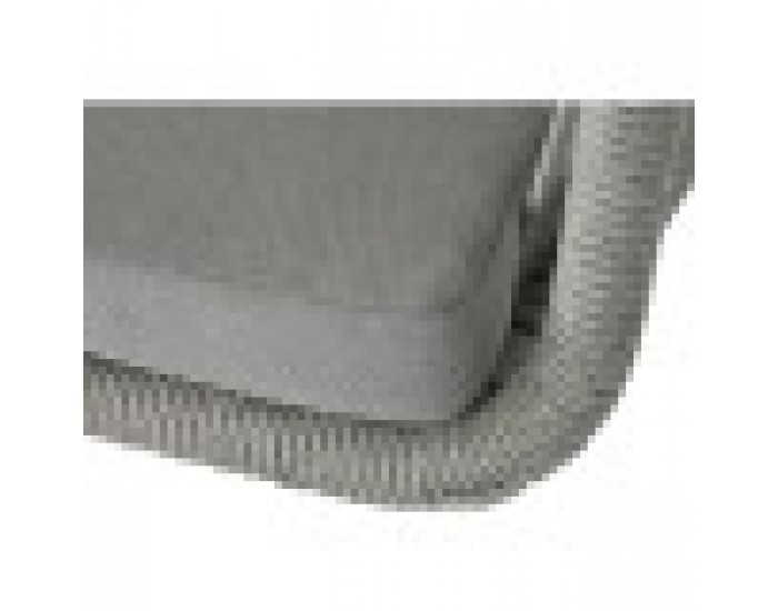 Градинско кресло Home ESPRIT Бял Сив Алуминий синтетичен ратан 57 x 63 x 84 cm