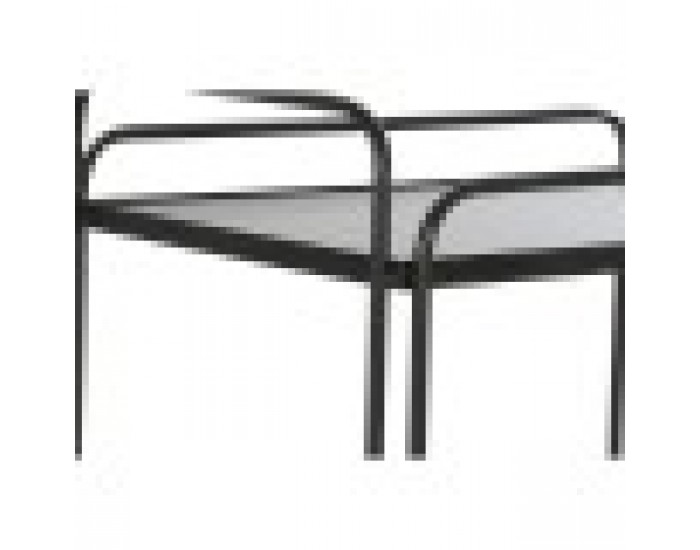 Serveerimislaud DKD Home Decor Черен Метал Кристал 60,5 x 40,5 x 75,5 cm Serveerimislaud DKD Home Decor Черен Метал Кристал 60,5 x 40,5 x 75,5 cm