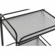 Serveerimislaud DKD Home Decor Черен Метал Кристал 60,5 x 40,5 x 75,5 cm Serveerimislaud DKD Home Decor Черен Метал Кристал 60,5 x 40,5 x 75,5 cm