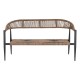 Градински диван Home ESPRIT Алуминий 131 x 55 x 76 cm Градински диван Home ESPRIT Алуминий 131 x 55 x 76 cm