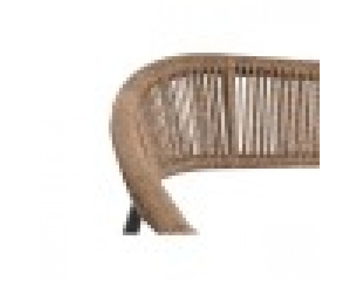 Градински диван Home ESPRIT Алуминий 131 x 55 x 76 cm Градински диван Home ESPRIT Алуминий 131 x 55 x 76 cm