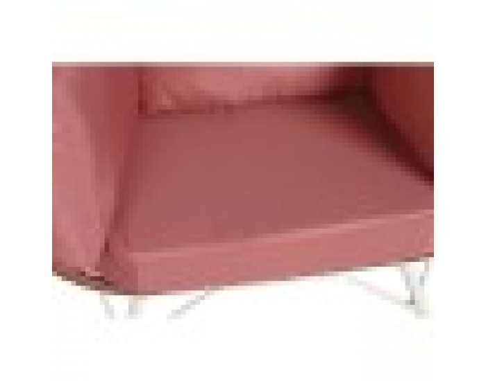 Градинско кресло DKD Home Decor 99 x 71 x 147 cm Метал теракота синтетичен ратан Бял