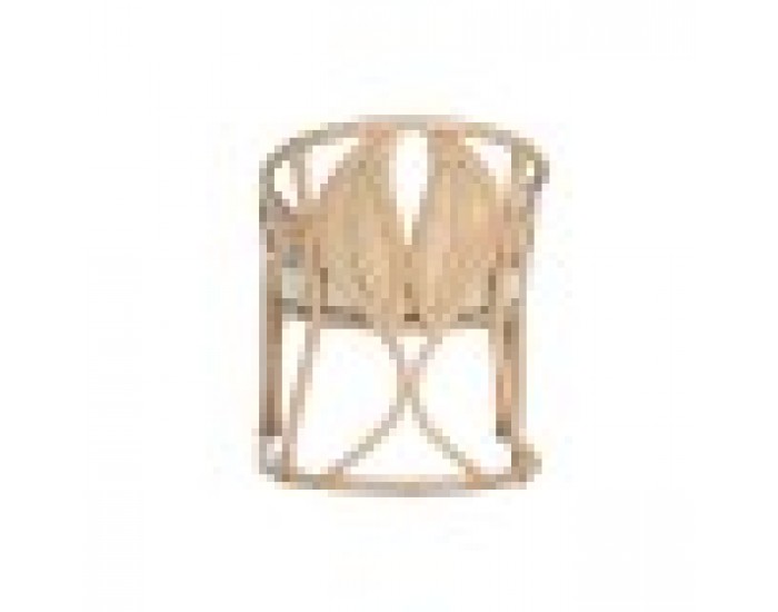 Трапезен стол Home ESPRIT Естествен Pатан 63 x 68 x 81 cm