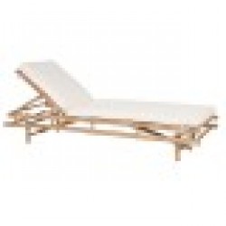 Lamamistool Home ESPRIT Кафяв 201 x 70 x 41 cm - Мебели за градина, Аксесоари и Чадъри