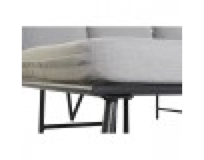 Градински диван DKD Home Decor Черен полиестер Въже Алуминий (2 pcs) (192 x 163 x 86 cm)
