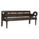Пейка Home ESPRIT Тъмно сив тиково дърво 196 x 68 x 82 cm Пейка Home ESPRIT Тъмно сив тиково дърво 196 x 68 x 82 cm