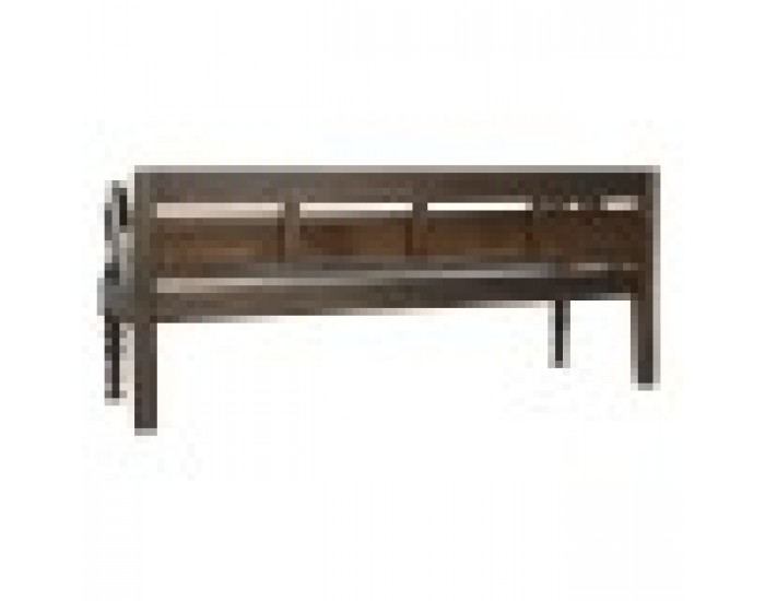 Пейка Home ESPRIT Тъмно сив тиково дърво 196 x 68 x 82 cm Пейка Home ESPRIT Тъмно сив тиково дърво 196 x 68 x 82 cm