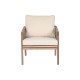 Комплект от Маса и 3 Кресла Home ESPRIT Кафяв Въже Aкациево дърво 138 x 79 x 83 cm Комплект от Маса и 3 Кресла Home ESPRIT Кафяв Въже Aкациево дърво 138 x 79 x 83 cm