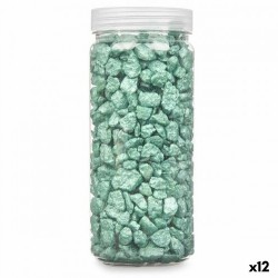 Декоративни Камъни Зелен 10 - 20 mm 700 g (12 броя) - Външно осветление, Мрежи и Декорация