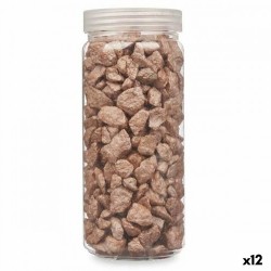 Декоративни Камъни Кафяв 10 - 20 mm 700 g (12 броя) - Външно осветление, Мрежи и Декорация