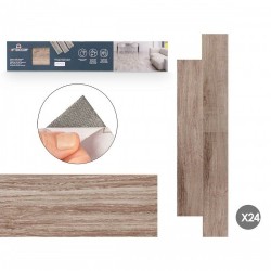Винил GiftDecor Parquet Сив 24 броя - Външно осветление, Мрежи и Декорация