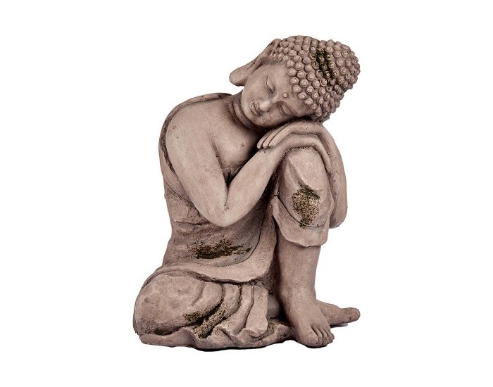 Decorative Figure for Garden Буда Сив Полирезин (28,5 x 43,5 x 37 cm) Decorative Figure for Garden Буда Сив Полирезин (28,5 x 43,5 x 37 cm)