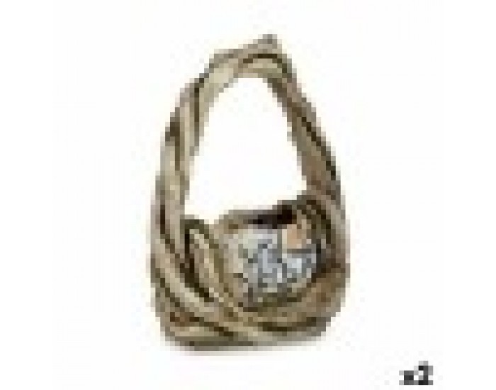 Декоративна Фигура за Градина Ваза Полирезин 17 x 44 x 34,5 cm (2 броя)