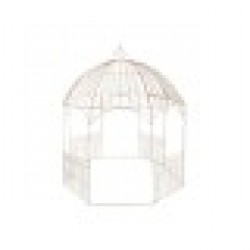 Пергола DKD Home Decor Желязо 304 x 304 x 332 cm - Външно осветление, Мрежи и Декорация