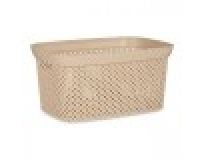 Кош 24 x 17 x 35 cm Бежов Пластмаса 10 L
