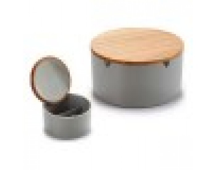 Кутия за бижута Пластмаса - Сив