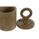Кутия за бижута Home ESPRIT Кафяв Смола 9 x 9 x 19 cm Кутия за бижута Home ESPRIT Кафяв Смола 9 x 9 x 19 cm