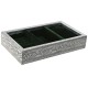 Кутия за бижута Home ESPRIT Зелен Сребрист Дървен Алуминий 25 x 15 x 5 cm Кутия за бижута Home ESPRIT Зелен Сребрист Дървен Алуминий 25 x 15 x 5 cm