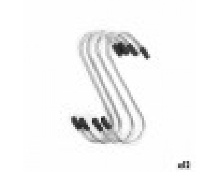 Кука за окачане Комплект Сребрист Метал (12 броя)