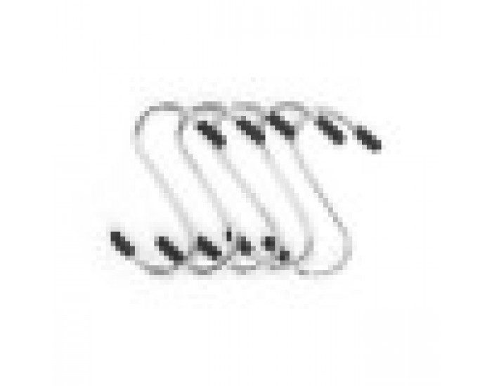 Кука за окачане Комплект Сребрист Метал 7 cm (12 броя)