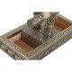Кутия за бижута Home ESPRIT Бял Шампанско Дървен Алуминий 20 x 10 x 18 cm Кутия за бижута Home ESPRIT Бял Шампанско Дървен Алуминий 20 x 10 x 18 cm
