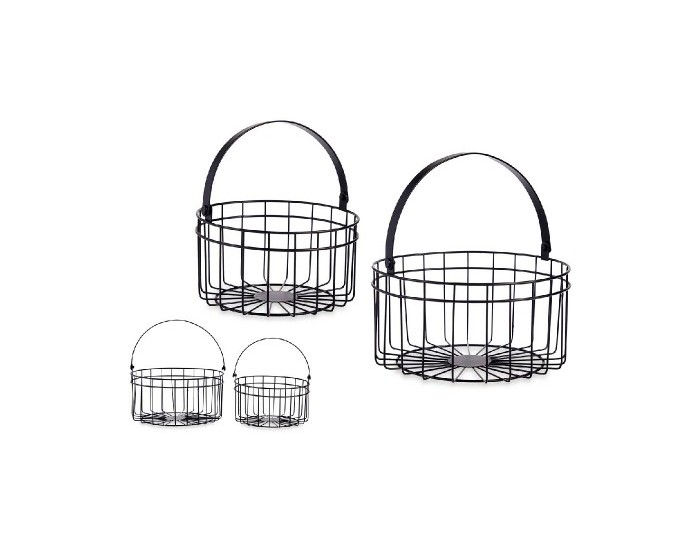 Кошница Кръгъл Метал (2 pcs)