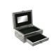 Кутия за бижута Home ESPRIT Зелен Сребрист Дървен Алуминий 17,5 x 12,5 x 8,5 cm