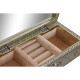 Кутия за бижута Home ESPRIT Бял Шампанско Дървен Алуминий 22,5 x 10 x 6,5 cm Кутия за бижута Home ESPRIT Бял Шампанско Дървен Алуминий 22,5 x 10 x 6,5 cm