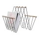 поставка за списания DKD Home Decor Желязо Дървен MDF (41 x 31 x 36 cm) поставка за списания DKD Home Decor Желязо Дървен MDF (41 x 31 x 36 cm)