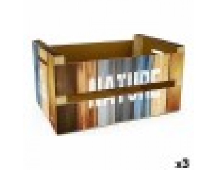 Кутия за Съхранение Confortime Nature (3 броя) (44 x 24,5 x 23 cm)