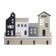 Лавица DKD Home Decor Поставка за палто Дървен (39 x 9 x 27 cm)