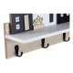 Лавица DKD Home Decor Поставка за палто Дървен (39 x 9 x 27 cm)