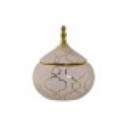Кутия за бижута DKD Home Decor Порцелан Ориенталски (14 x 14 x 17 cm) - Кутии, Органайзери и Други продукти за съхранение