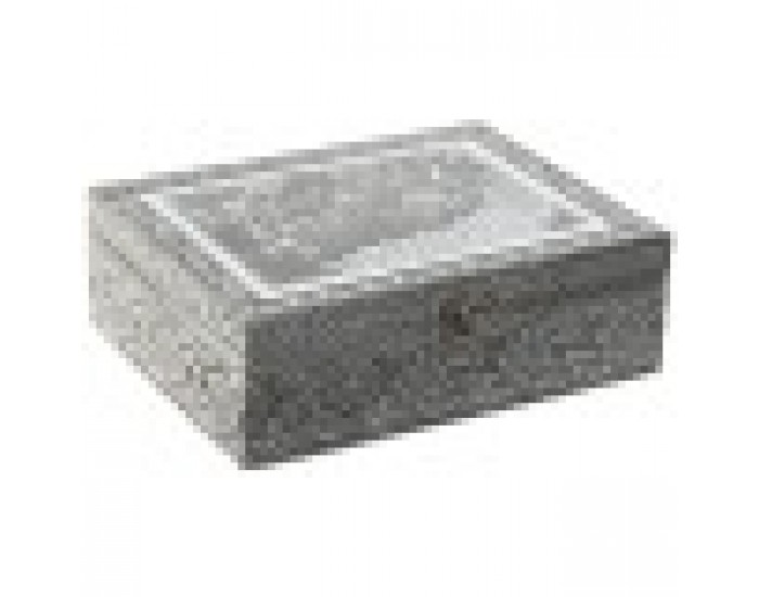 Кутия за бижута Home ESPRIT Зелен Сребрист Дървен Алуминий 22,5 x 17,5 x 7,6 cm