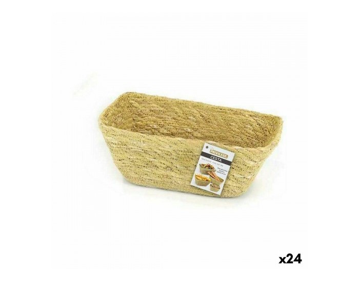Многофункционална Кошница Privilege Морска трева Квадратен 11 x 6,5 x 7 cm (24 броя)