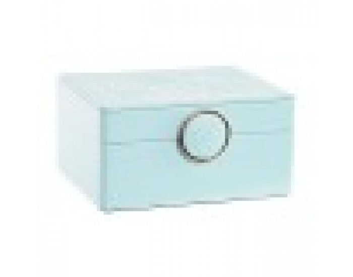 Кутия за бижута DKD Home Decor Зелен PU Дървен MDF (23 x 17 x 10 cm)