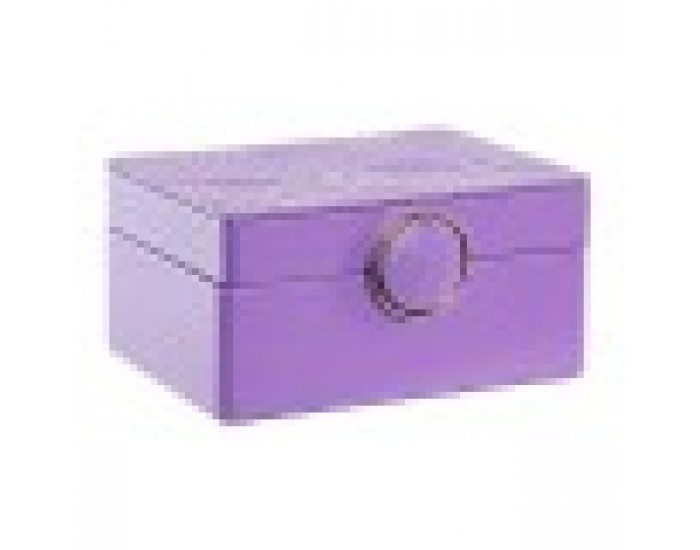 Кутия за бижута DKD Home Decor Люляк PU Дървен MDF (23 x 17 x 10 cm) Кутия за бижута DKD Home Decor Люляк PU Дървен MDF (23 x 17 x 10 cm)