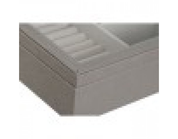 Кутия за бижута Home ESPRIT Бежов Кристал 29,5 x 19,5 x 6 cm