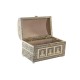 Кутия за бижута DKD Home Decor Шампанско Бежов Дървен Алуминий (25 x 15,5 x 18 cm) Кутия за бижута DKD Home Decor Шампанско Бежов Дървен Алуминий (25 x 15,5 x 18 cm)