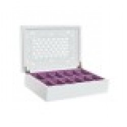 Кутия за бижута DKD Home Decor Часовници Кристал романтичен Дървен MDF (29 x 20 x 9.5 cm) - Кутии, Органайзери и Други продукти за съхранение