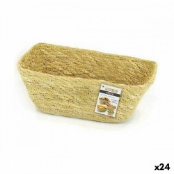 Многофункционална Кошница Privilege Морска трева Квадратен 14 x 9 x 7,5 cm (24 броя) - Кутии, Органайзери и Други продукти за съхранение