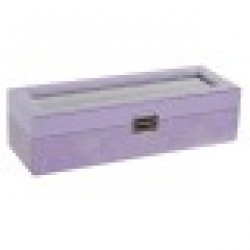Кутия за бижута DKD Home Decor Полиуретан Люляк (33 x 11 x 9 cm) - Кутии, Органайзери и Други продукти за съхранение