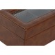 Кутия за бижута Home ESPRIT Кафяв Кристал 33 x 11,5 x 9 cm