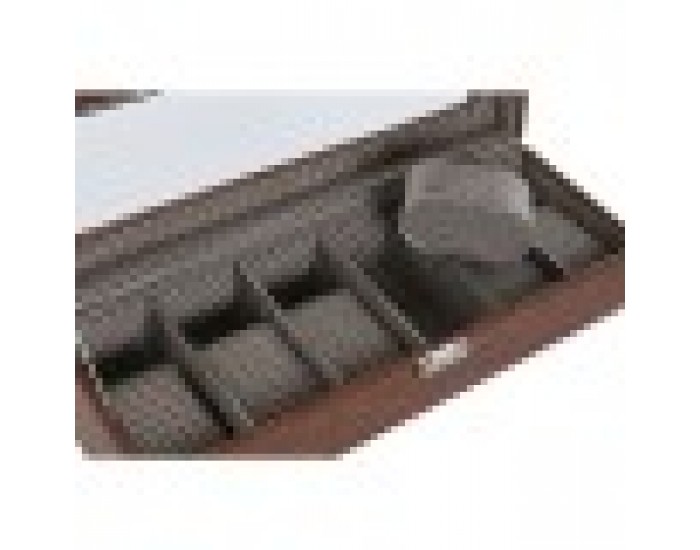 Кутия за бижута Home ESPRIT Кафяв Кристал 33 x 11,5 x 9 cm