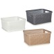 Многофункционална Кошница Пластмаса 2,5 L 24,5 x 10,4 x 18,5 cm (18 броя) Многофункционална Кошница Пластмаса 2,5 L 24,5 x 10,4 x 18,5 cm (18 броя)