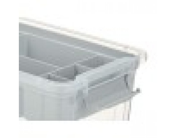 Многофункционална Кутия Сив Прозрачен Пластмаса 5 L 29,5 x 14,5 x 19,2 cm (6 броя)