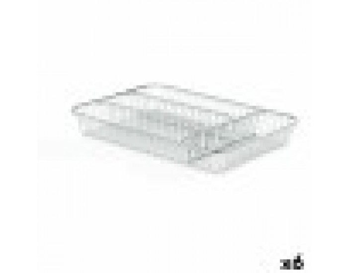 Органайзер за Прибори Сребрист Метал 26 x 4,5 x 35,5 cm (6 броя)