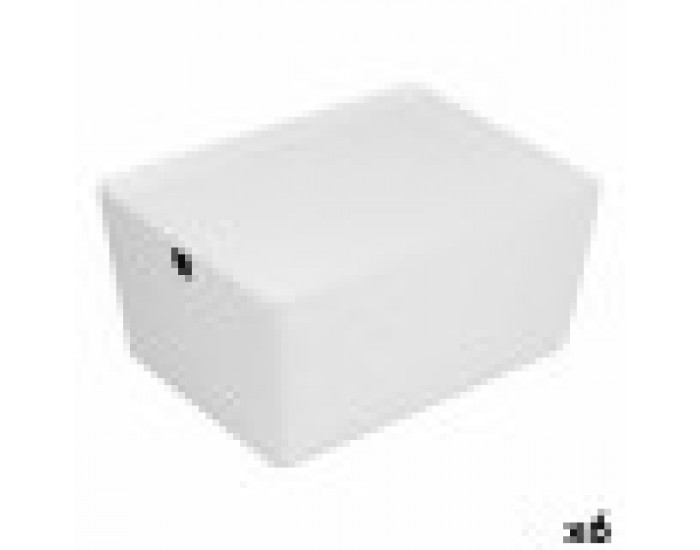 Кутия за Подреждане една върху друга Confortime С капак 35 x 26 x 16 cm (6 броя)