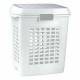 Кош за Мръсни Дрехи Бял 50 L (4 броя) Кош за Мръсни Дрехи Бял 50 L (4 броя)